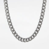 12mm Miami Cuban Chain - Silver - Luxsy Jewels