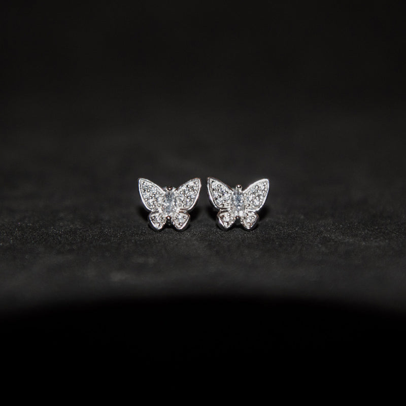 Butterfly Earrings - 925 Silver - Luxsy Jewels