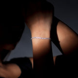 3mm Tennis Bracelet - Silver - Luxsy Jewels