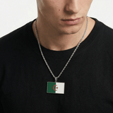 Algeria Flag Pendant - Luxsy Jewels