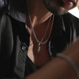 Angel Wing Chain - Silver - Luxsy Jewels