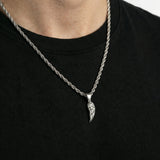 Angel Wing Chain - Silver - Luxsy Jewels