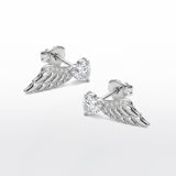 Angel Wings Earring - 925 Silver - Luxsy Jewels