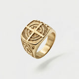 Compass Ring - Gold - Luxsy Jewels