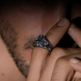 Compass Ring - Silver - Luxsy Jewels