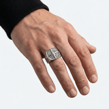 Compass Ring - Silver - Luxsy Jewels