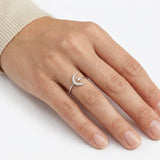 Crescent Ring - 925 Silver - Luxsy Jewels