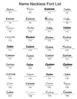 Custom Bar Necklace - Luxsy Jewels