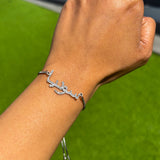 Custom Iced Arabic Name Bracelet - Luxsy Jewels