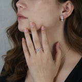 Emerald Cut Ring - Moissanite - Luxsy Jewels