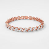 Feuille Bracelet - Rose Gold - Luxsy Jewels