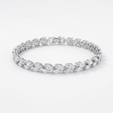 Feuille Bracelet - Silver - Luxsy Jewels