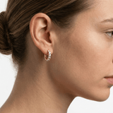 Gold Saffiyah Earrings - 925 Silver - Luxsy Jewels