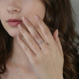 Harmony Ring - Moissanite - Luxsy Jewels