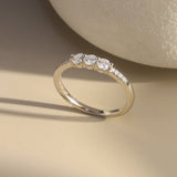 Harmony Ring - Moissanite - Luxsy Jewels