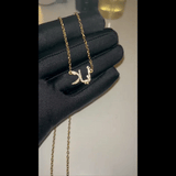 Iced Arabic Name Necklace - Luxsy Jewels