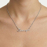 Iced Name Necklace - Luxsy Jewels