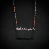 Iced Name Necklace - Luxsy Jewels