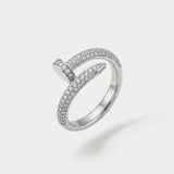 Iced Ring - 925 Silver - Luxsy Jewels