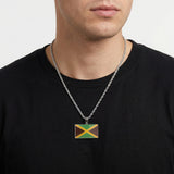 Jamaica Flag Pendant - Luxsy Jewels
