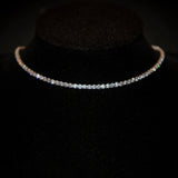 Luxsy Leah Choker Necklace - 925 Silver - Luxsy Jewels