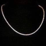 Luxsy Leah Choker Necklace - 925 Silver - Luxsy Jewels