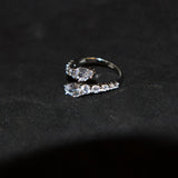 Luxsy Leila Ring - 925 Silver - Luxsy Jewels