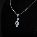 Luxsy Musical Clef Pendant - Luxsy Jewels
