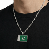 Pakistan Flag Pendant - Luxsy Jewels