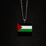 Palestine Flag Pendant - Luxsy Jewels
