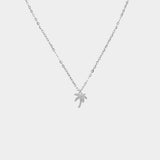 Palm Tree Necklace - 925 Silver - Luxsy Jewels