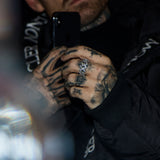 Prong Cuban Ring - 18K White Gold - Luxsy Jewels