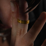 Roman Numeral Ring - Gold - Luxsy Jewels