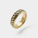 Rope Ring - Gold - Luxsy Jewels