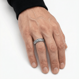 Rope Ring - Silver - Luxsy Jewels