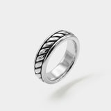 Rope Ring - Silver - Luxsy Jewels