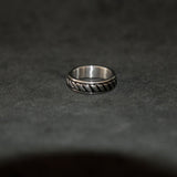 Rope Ring - Silver - Luxsy Jewels