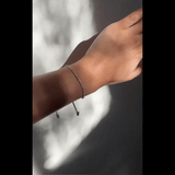 Tennis Slider Bracelet - 925 Silver - Luxsy Jewels