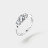 Trinity Ring - Moissanite - Luxsy Jewels
