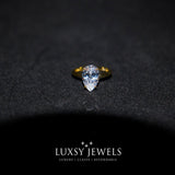 Luxsy Sahara Ring - 925 Silver - Luxsy Jewels