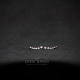 Luxsy Climber Earrings - Rose Gold - Luxsy Jewels