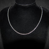 2.5mm Rope Chain - Silver - Luxsy Jewels