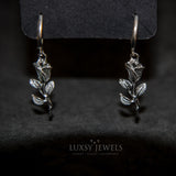 Rose Earring - Silver - Luxsy Jewels