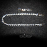 3mm Tennis Bracelet - Silver - Luxsy Jewels