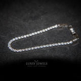 3mm Tennis Bracelet - Silver - Luxsy Jewels