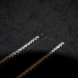 3mm Tennis Chain - White Gold - Luxsy Jewels