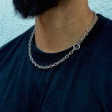 6mm Toggle Chain - Silver - Luxsy Jewels