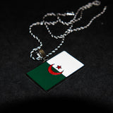 Algeria Flag Pendant - Luxsy Jewels