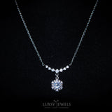 Ameerah Necklace - 925 Silver - Luxsy Jewels