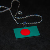 Bangladesh Flag Pendant - Luxsy Jewels